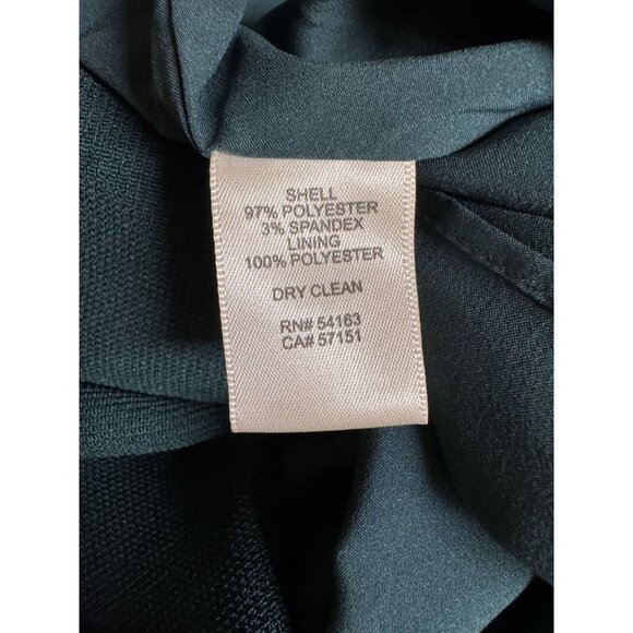 Eliza J Green Tiered Ruffle Long Sleeve Dress Size 6 - Picture 5 of 5